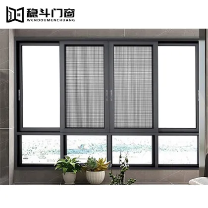 Aluminum Doors and Windows with Sliding Panels