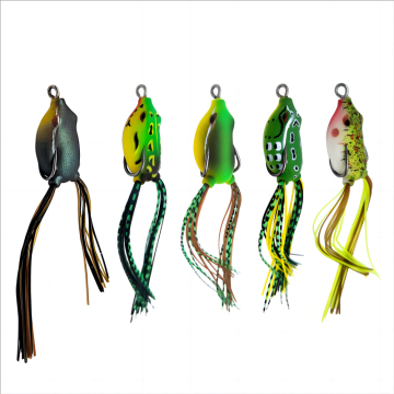 Jump Mini Frog Bait Lure Skirt 4g/3cm - Soft Frog Baits for Fishing Lure