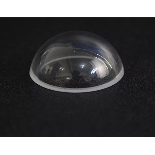 134 mm lentilles de dôme en verre de quartz hémisphérique