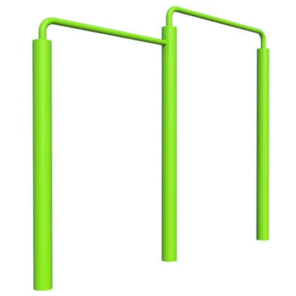 Double horizontal bars uneven bars