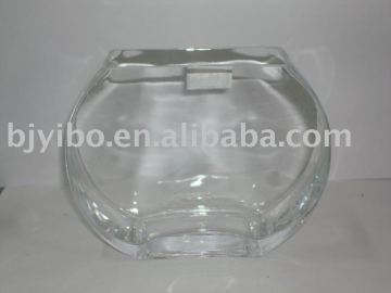 Indoor unique glass vase