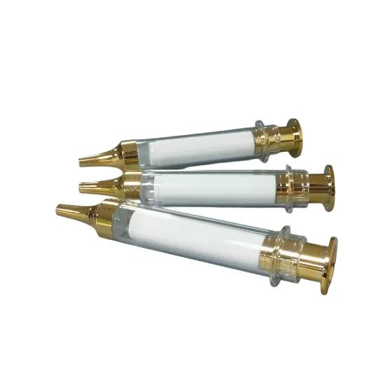 10ml & 15ml Cosmetic Syringes: Airless Packaging for Eye Creams