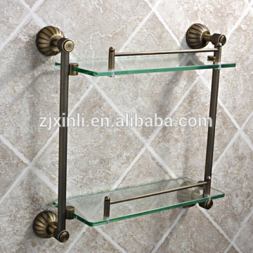 Brass Bathroom Shelves, Bronze Finish Bathroom Accessories, X16006P