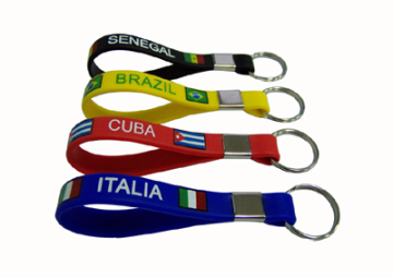 Fashion Silicone Keychain