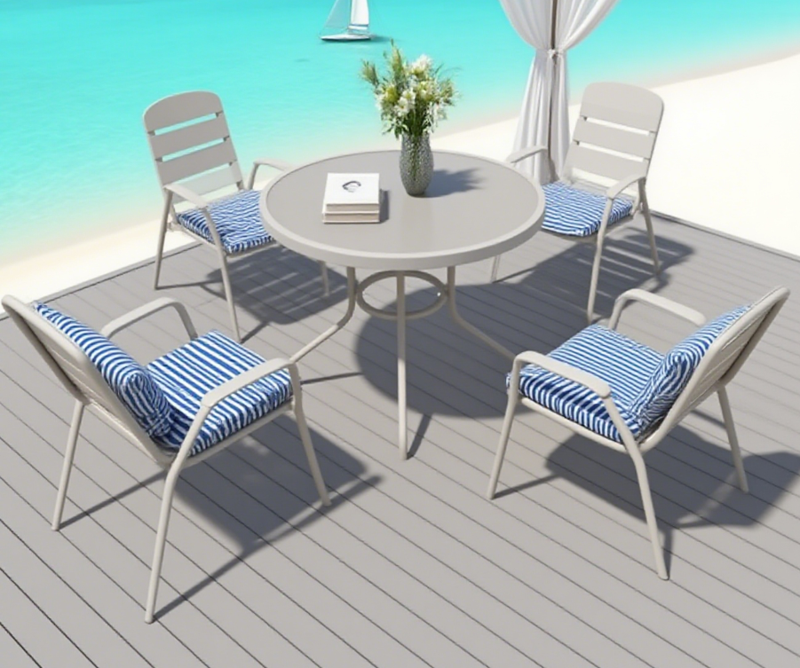 Modern Minimalist Outdoor Seating Suite