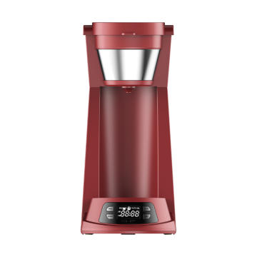 Electric Stainless Steel Semi-Automatic Touch Panel Single Cup Iced Drip Coffee Maker