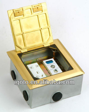 CCC IS09001 2 pin socket+3pin +TV+Tel socket