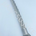 pressed Stainless steel wire rope with rigging