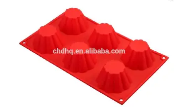 Colorful Silicone Cup Cake Pan