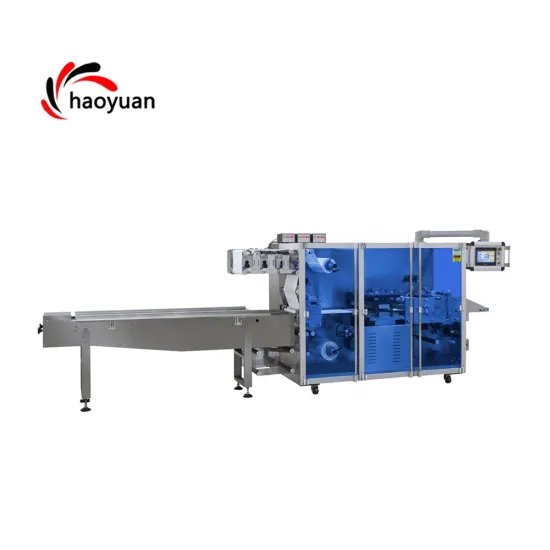 HY-800 Surgical Dressing Packing Machine: Four Side Sealing Paper and Plastic Bag Packaging Machine
