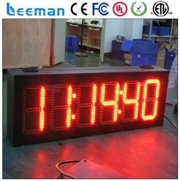 high brightness led time and temperature display led countdown indicator led time and temperature signs