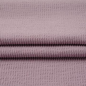 CVC Double Jacquard Fabric Knitted