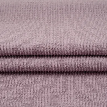 CVC Double Jacquard Fabric Knitted