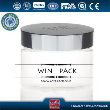 Designer classical empty plastic cream jar for skin care