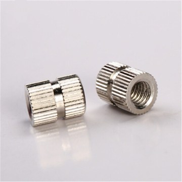 M8 Nickel Plated High Quality Brass Insert Nut