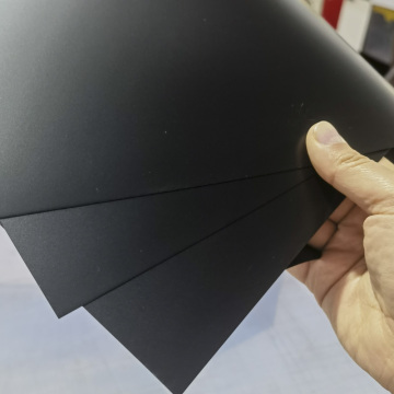 Matt Black PVC Sheet For Electronic insulation components