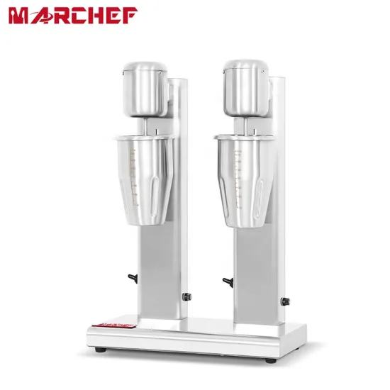 CE Electric Commercial Wholesale Stainless Steel Double Head Milkshake Mixer Machine