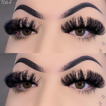 Wholesale Fluffy Natural Faux Mink False Strip Eyelashes - Private Label Vendor