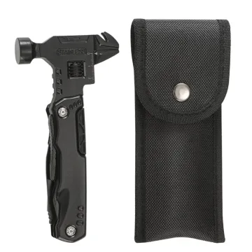 Wholesale Outdoor Knife Pliers Tool Black Multi-Function Flexible Wrench Combination Folding Pliers