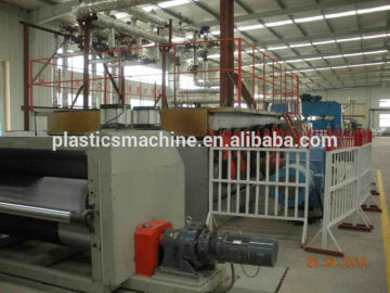 plastic geogrid equipment, geosynthetics geogrid making machine