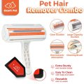 Pet Hair Remover Roller Detailer for Couch Carpet