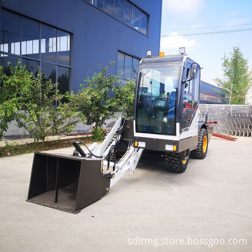 High Efficiency 4X4 Diesel Self Loading Concrete Mixer Truck - 2.0 m³ Capacity