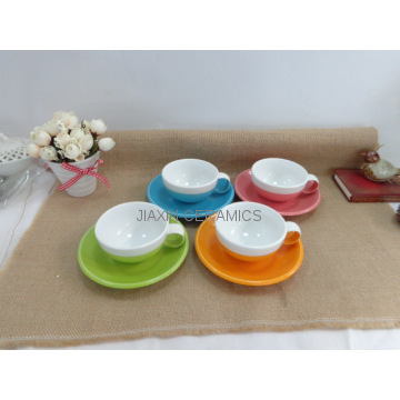 150CC Porcelain Coffee Cup and Saucer