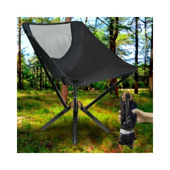 Portable Folding Moon Chair for Outdoor Camping, Fishing, and Picnics