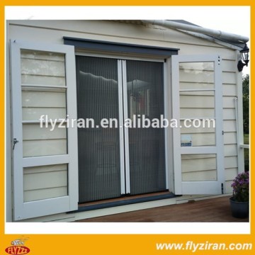 2016 New Aluminum Screen Pleated Fly Screen Door For Bed Room