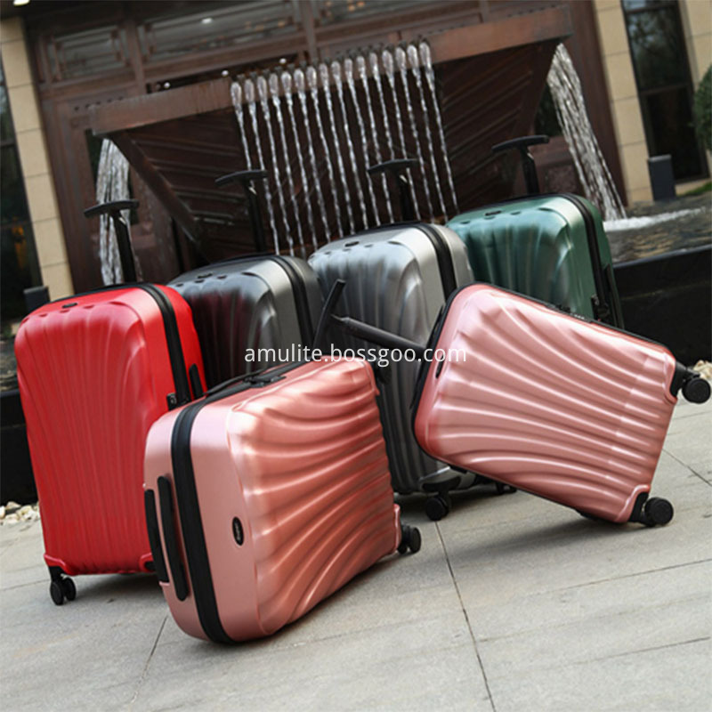 Colorful pc luggage