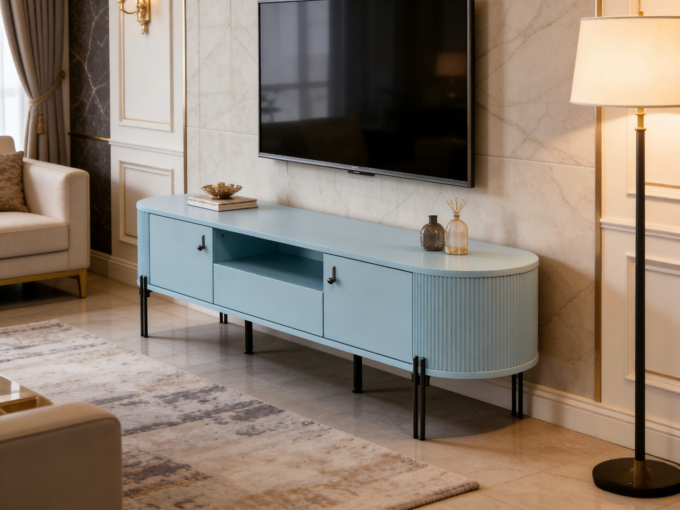 BR-AD-24920 wooden console table6