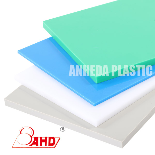 ရောင်စုံ HDPE စာရွက်များပြားပြားများ