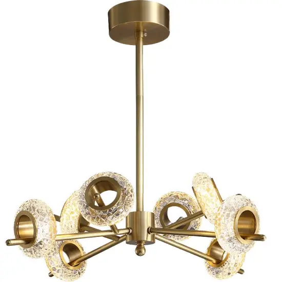 INSHINE Gold Annular Brass Pendant Light
