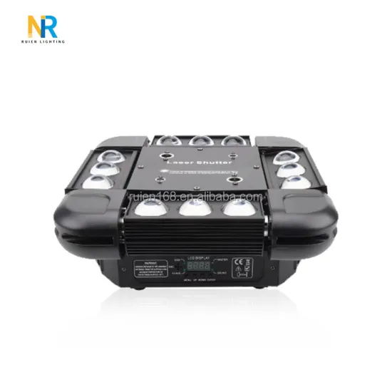 Professional High-Quality 12pcs Storm Beam Light 3-in-1 Head Moving Strobe for Bar, KTV, Disco, and Stage