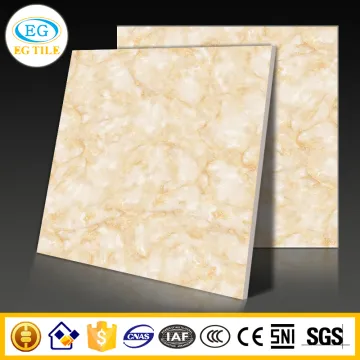 80x80 Golden flower jade marble micro crystal polished porcelanato floor tile