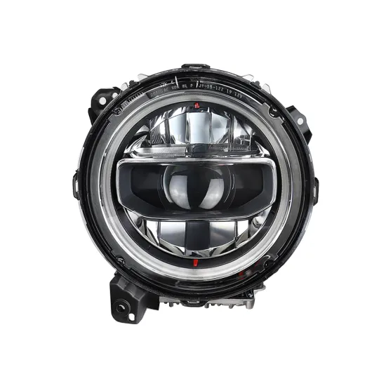 OEM LED Headlight 9 Inch Blue Halo for Jeep Wrangler JL