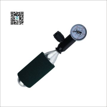 2016 new portable mini CO2 inflator with pressure gauge