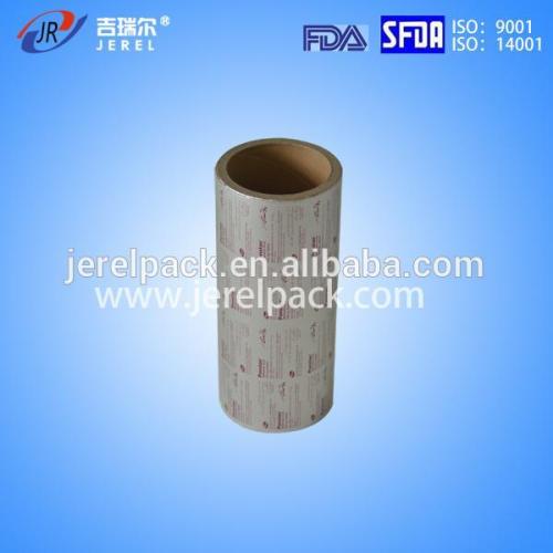 blister aluminum foil factory packing the capsule and the tablets