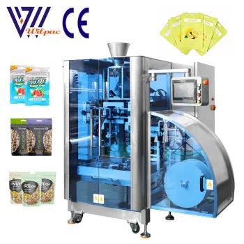 Automatic Zip-Packaging Machine for Nuts and Snacks