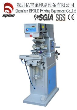 Pad printer for comestic bottle