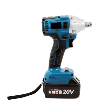 20V High Torque Lithium Electric Cordless Impact Wrench with Brushless Motor