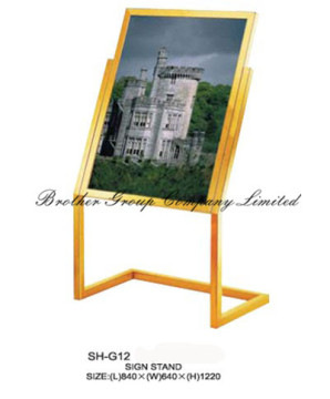 Hotel Sign Stand (sh-g12)