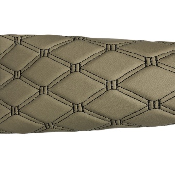 Custom Size All-Weather Embroidered Quilted Leather Car Mats