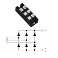High thermal conductivity package 130MT160K 1600V Three phase rectifier modules