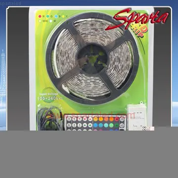 High voltage strip light with blister package/kit