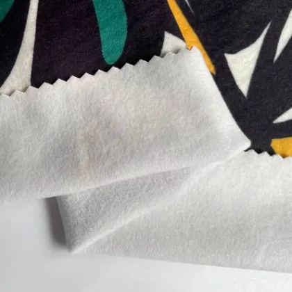 Piano Velvet Fabric: Knit Polyester Tie Dyed Printed Dralon Fabric for Fashion