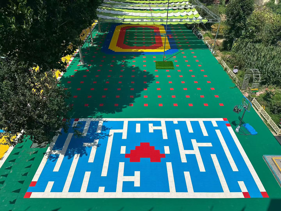 Kindergarten floating floors 1