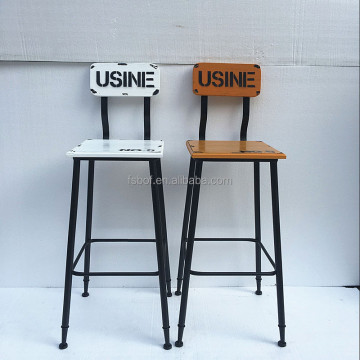 Wholesale Cheap Industrial Style Chairs: Restaurant Bar Chairs with Logo Customization