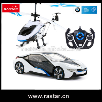 Rastar 2016 new products 2.4G toy vehicle rc car helicopter