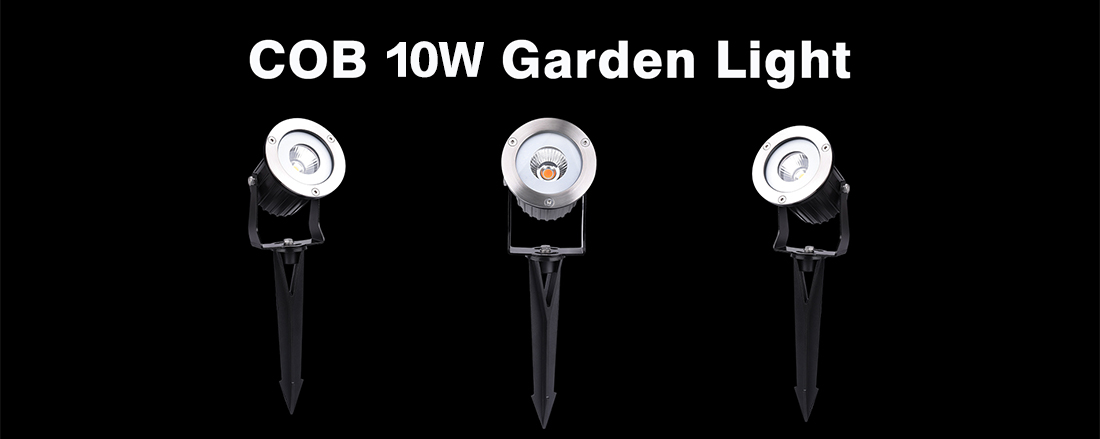 IP65 10W 96mm Garden Spotlight LED Light